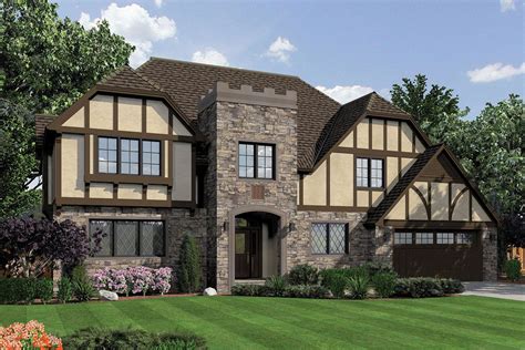 contemporary tudor house plans.